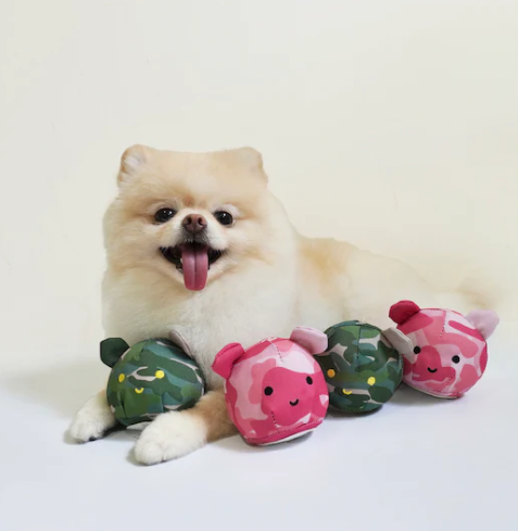 Camou Mochi Dog Toy