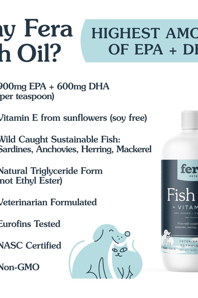 Fish Oil for Dogs & Cats