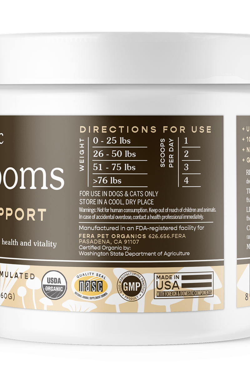 Organic Mushroom Blend for Immune Support