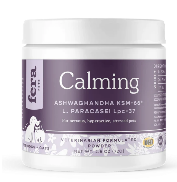 Fera Pet Organics Calming Support for Dogs & Cats