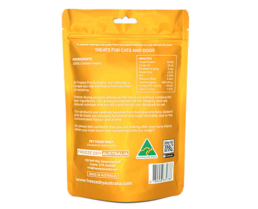 FDA - Whole Chicken Hearts 100gm