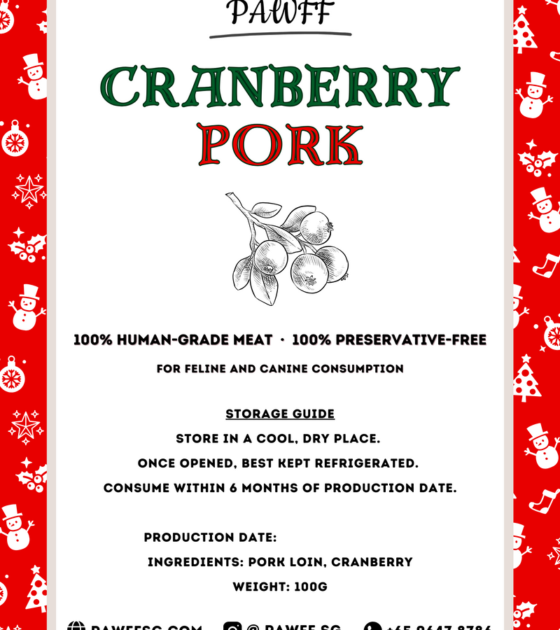 Cranberry Pork