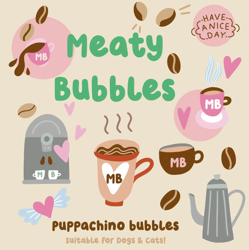 Meaty Bubbles - Puppachino Flavour