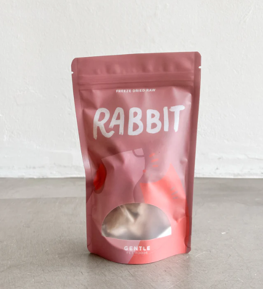 Gentle Pet Foods Freeze Dried Raw Rabbit Treats