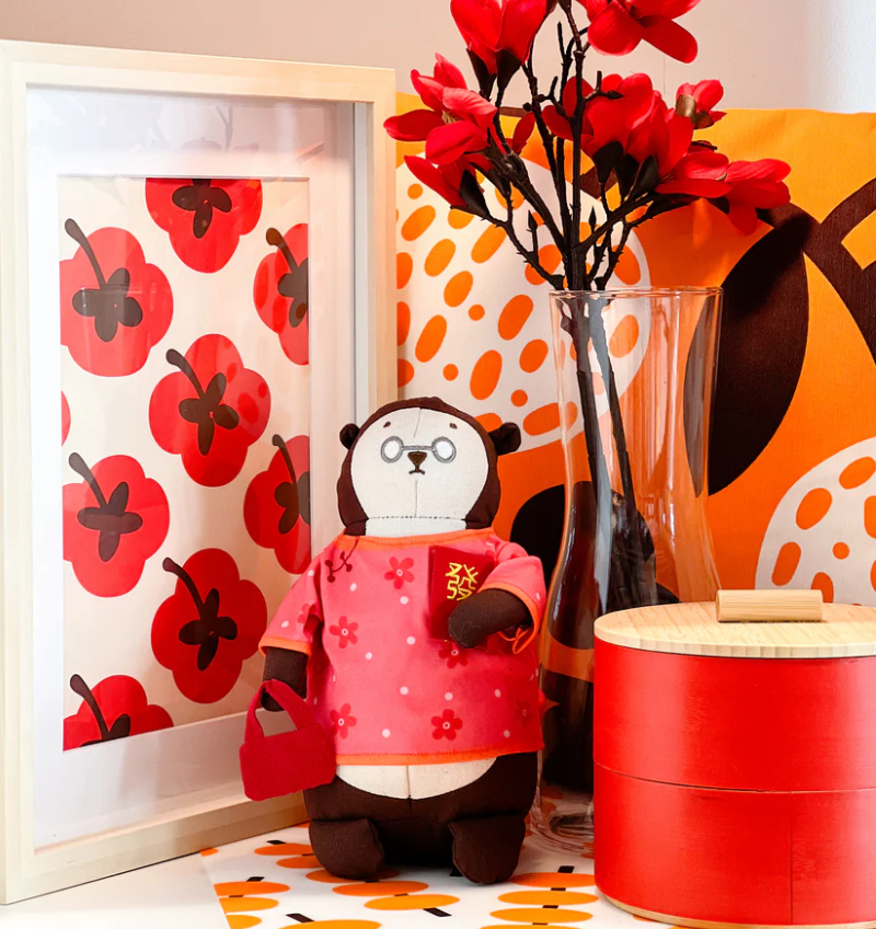 Gentle Pup Bishan the Otter Squeaker Toy | Kaypo Auntie