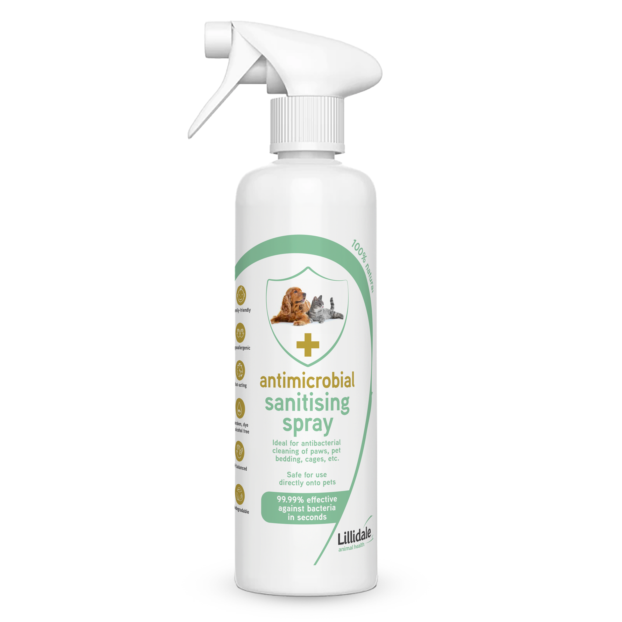 Lillidale Antimicrobial Sanitising Spray