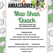 Mao Shan Quack &ndash; Limited Edition Collab with @frostyyy