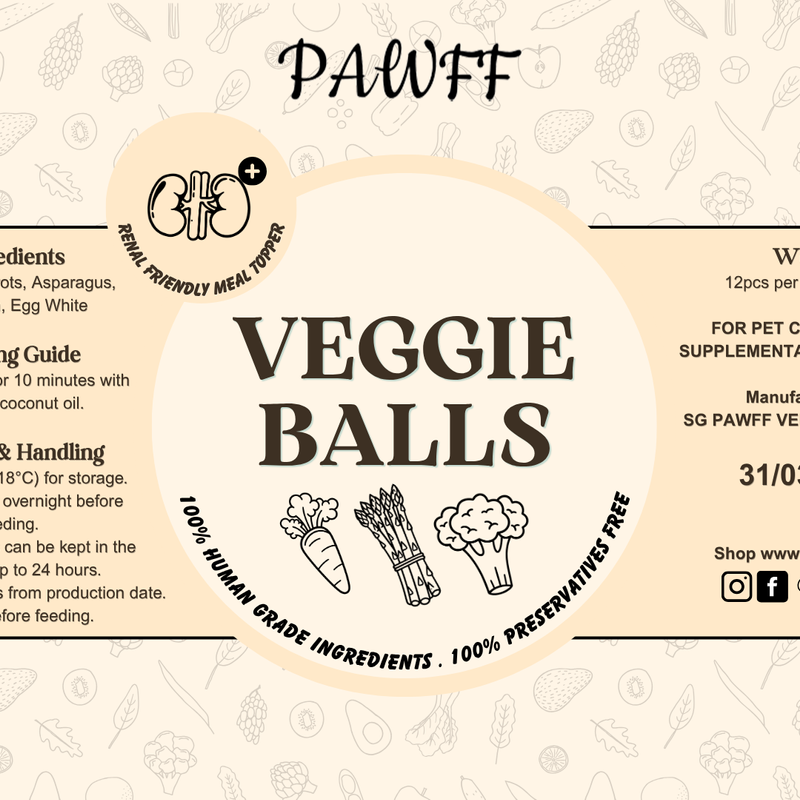 Veggie Ball (Kidney Friendly)