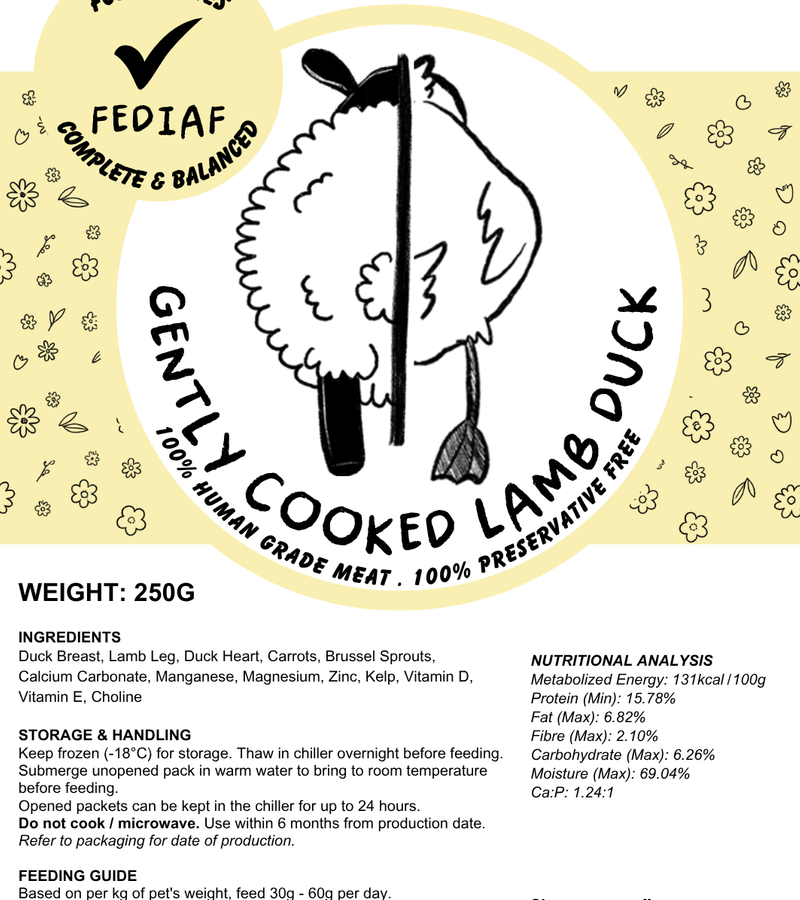 Gently Cooked Lamb & Duck (Easter Special)