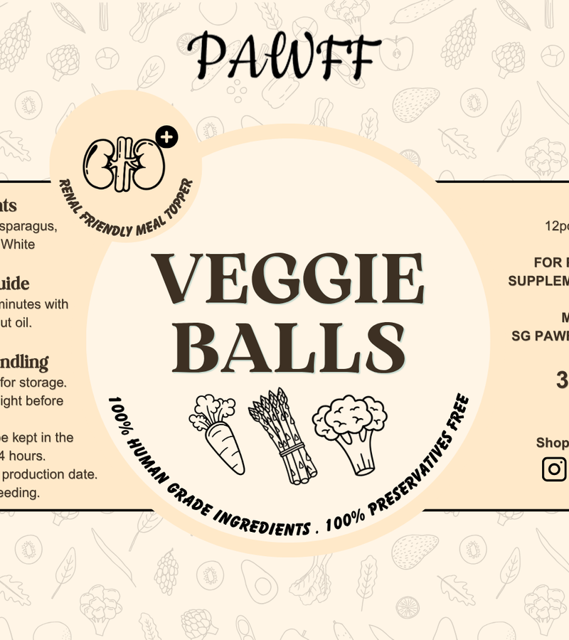Veggie Ball (Kidney Friendly)