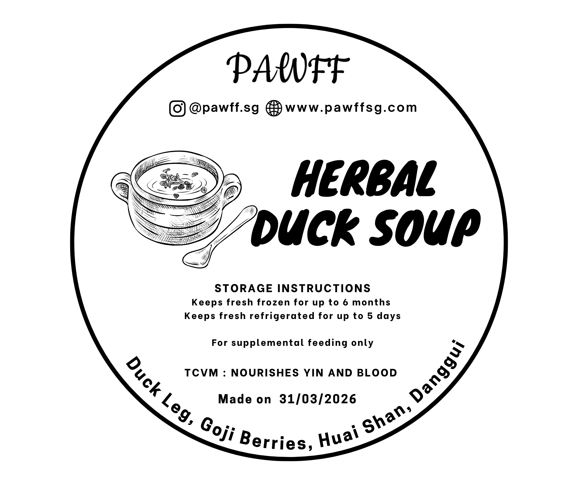 Herbal Duck Soup