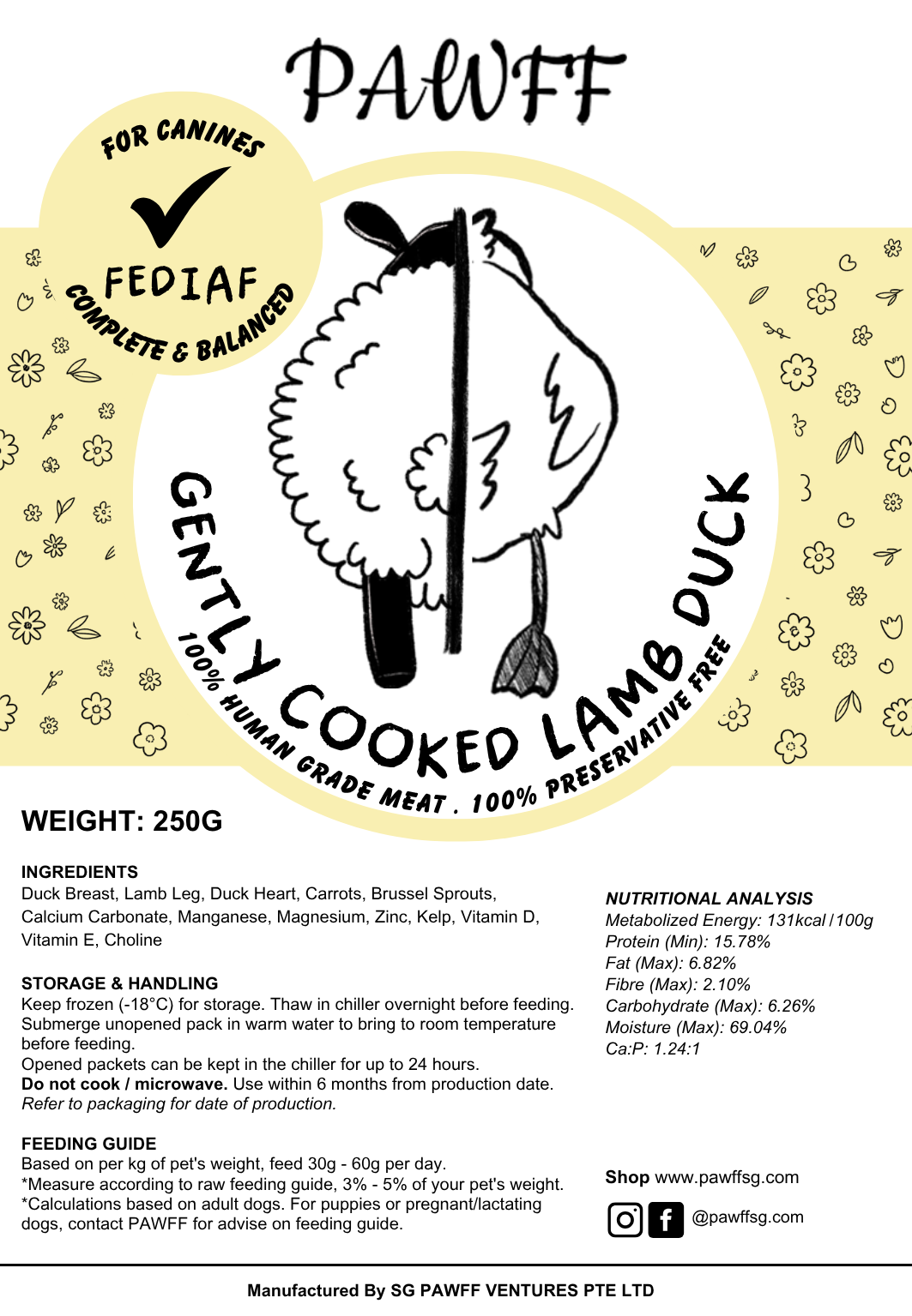 Gently Cooked Lamb & Duck (Easter Special)