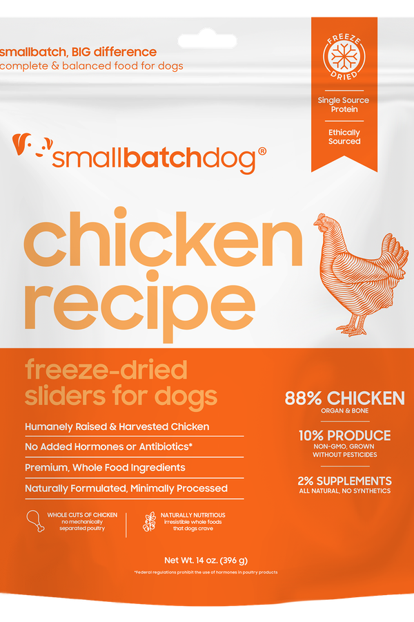 Smallbatch Freeze Dried Chicken Sliders