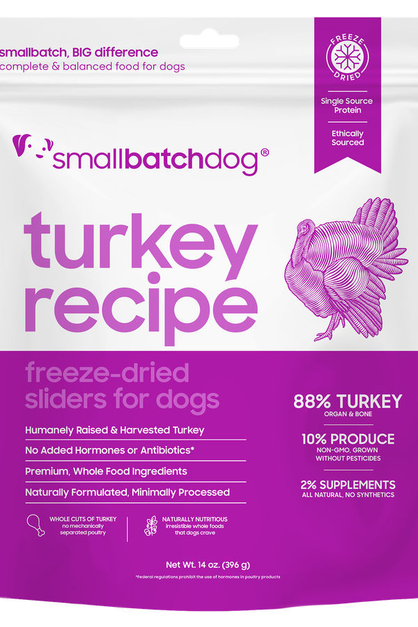 Smallbatch Freeze Dried Turkey Sliders