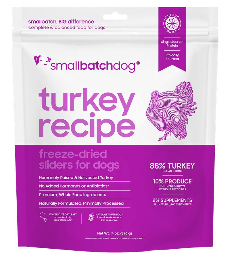 Smallbatch Freeze Dried Turkey Sliders