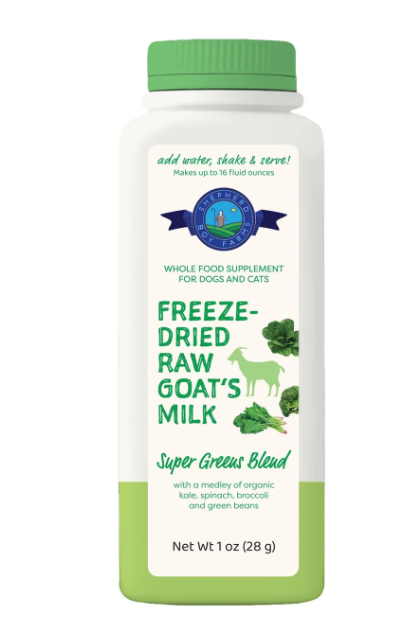 Shepherd Boy Farms Freeze Dried Raw Goat Milk Super Green