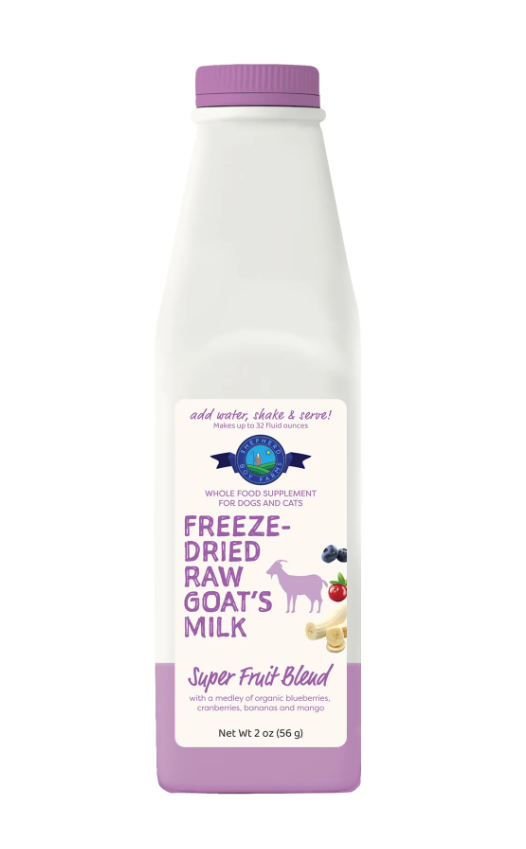 Shepherd Boy Farms Freeze Dried Raw Goat Milk Super Fruit