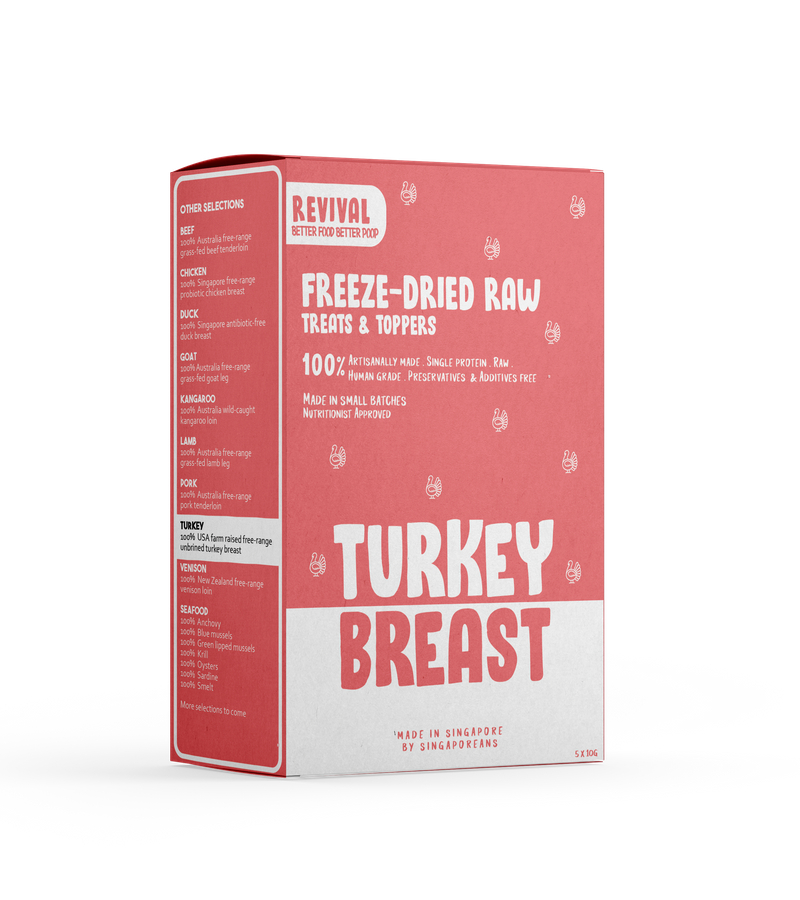 Pawspiracy - Freeze Dried Free Range Turkey Breast