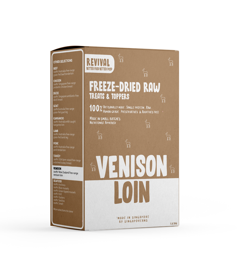 Pawspiracy - Freeze Dried Free Range Venison Loin