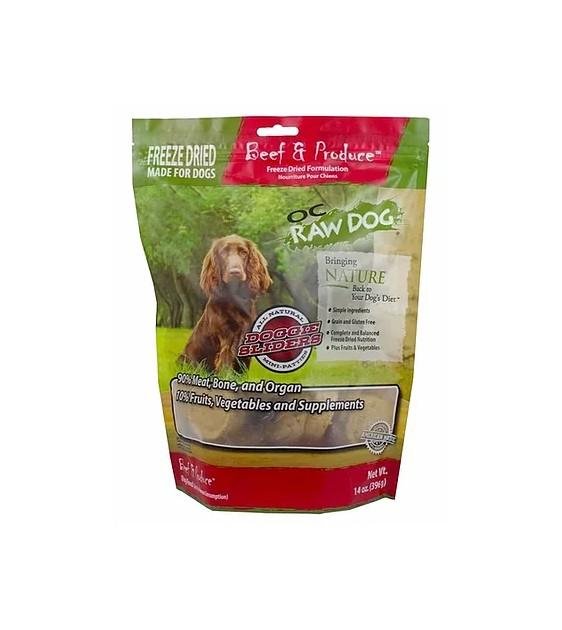OC Raw Dog Freeze Dried Raw Sliders For Dogs 