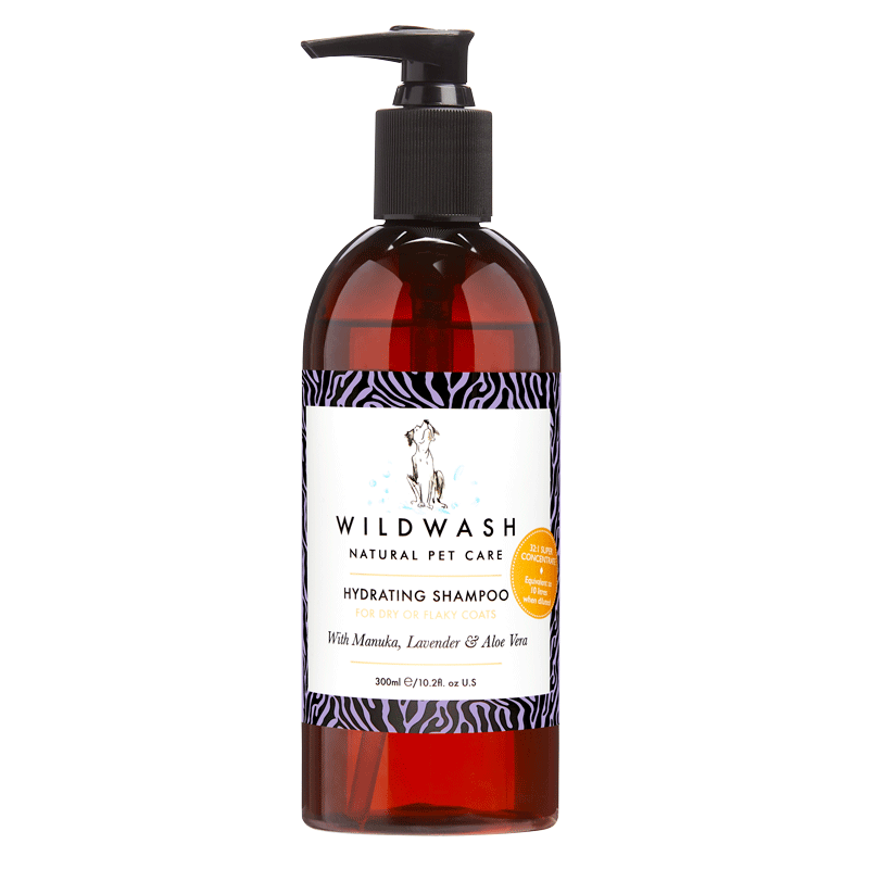 WildWash PRO Hydrating Shampoo for Dry and Flaky Coats 300ml