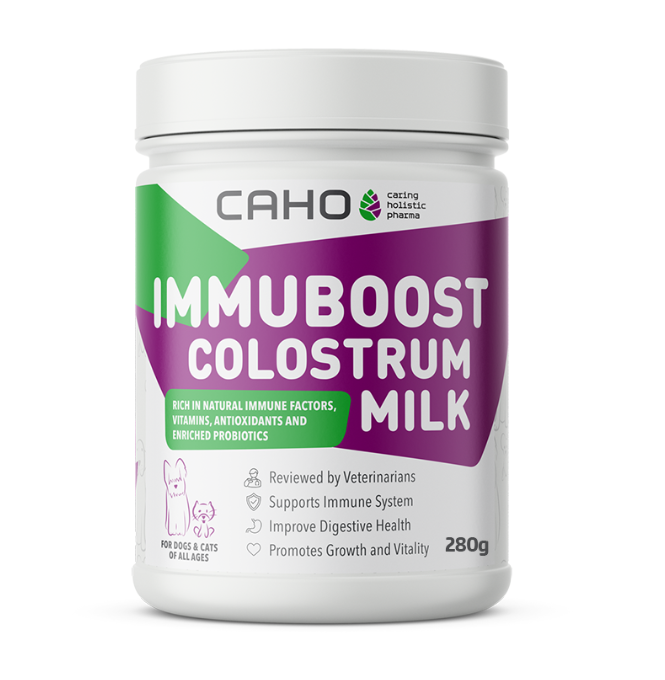 CAHO Immuboost Colostrum Milk for Dogs & Cats