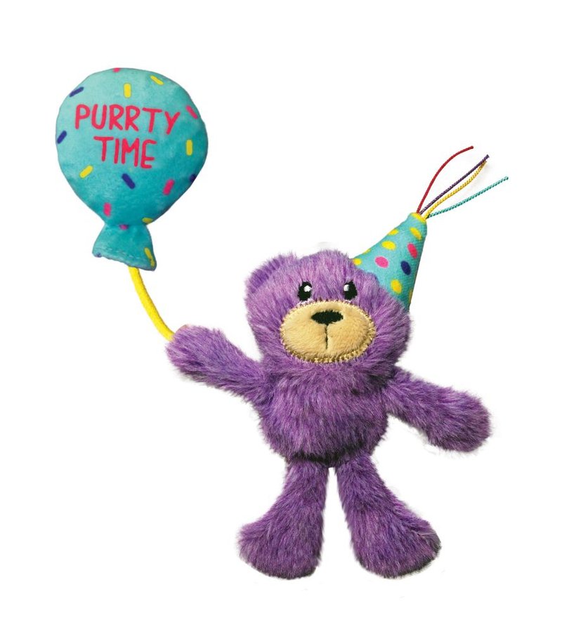 KONG Cat Occasions Birthday Teddy